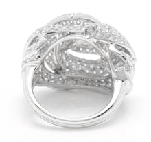 Load image into Gallery viewer, Splendid 3.30 Carats Natural Diamond 14K Solid White Gold Ring