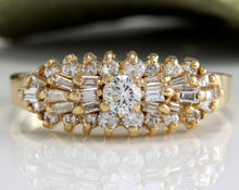 Load image into Gallery viewer, Splendid 1.00 Carat Natural Diamond 14K Solid Yellow Gold Ring